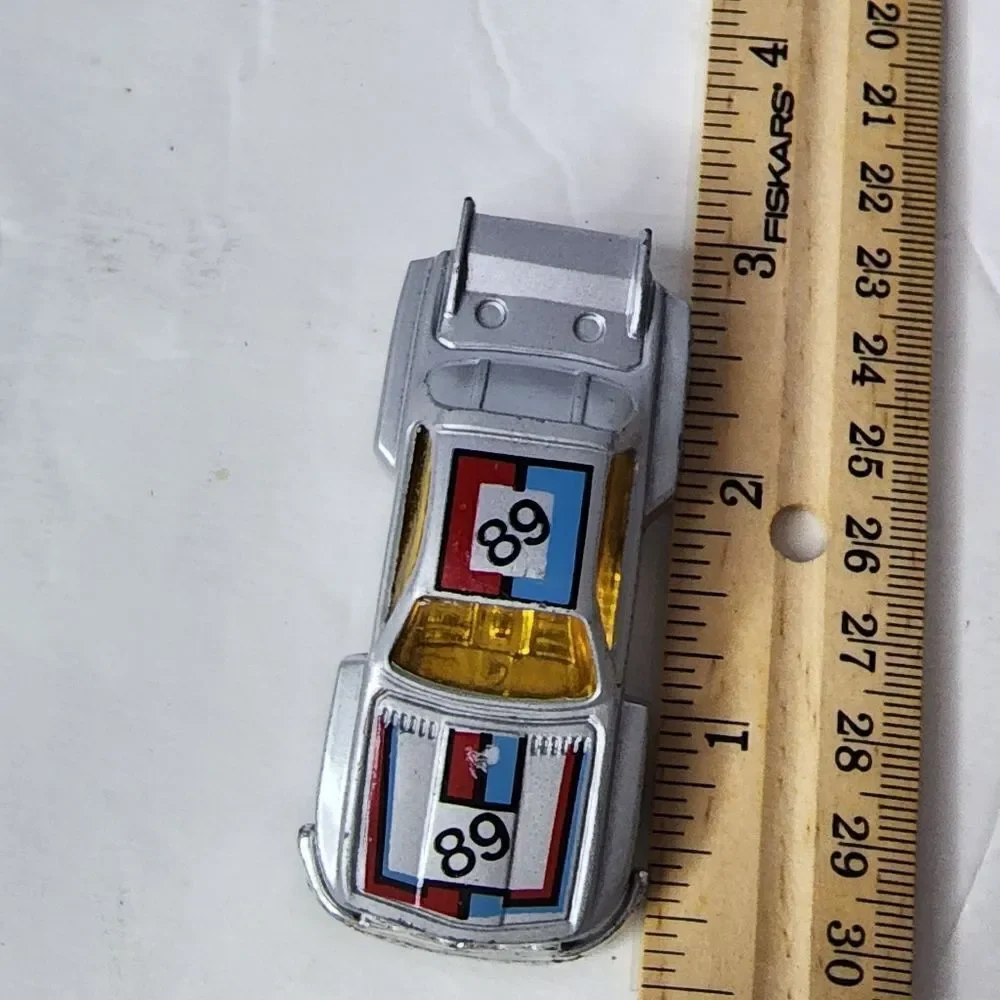 1980s Summer Marz Karz BMW 3.5 CSL S8004 Grey Silver #89 Die Cast Toy Race Car V
